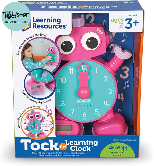 Learning Resources Tock The Clock - Pink