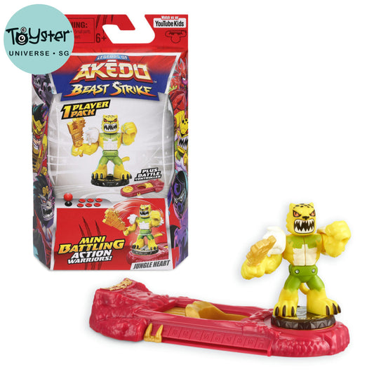 Legend Of Akedo Beast Strike 1 Player Pack Plus Battle Controller - Jungle Heart
