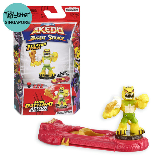 Legend Of Akedo Beast Strike 1 Player Pack Plus Battle Controller - Jungle Heart