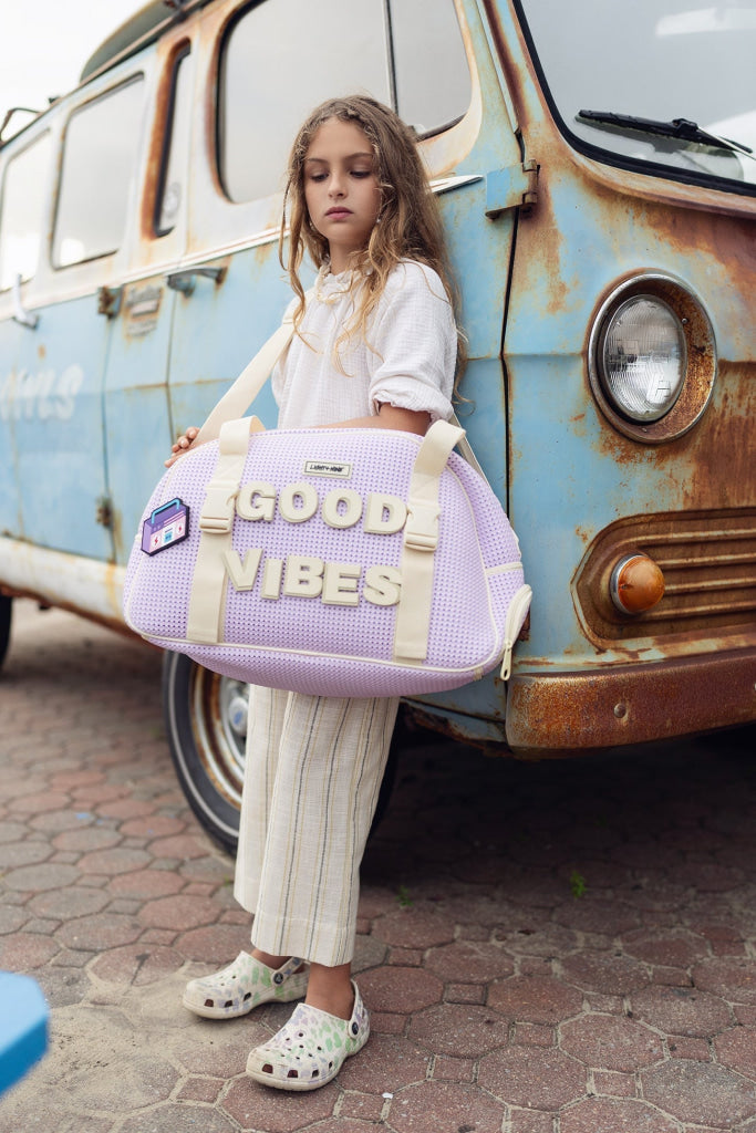 Light + Nine Duffle Bag Faded Lavendar Light + Nine Official Store