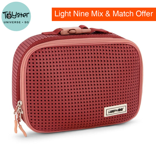 Light + Nine Insulated Lunch Tote Inspired Brick - Light + Nine