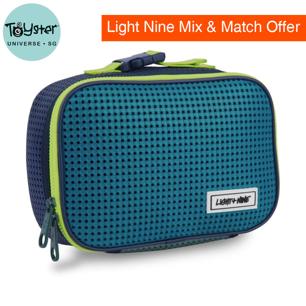 Light + Nine Insulated Lunch Tote Surf Lime Light + Nine