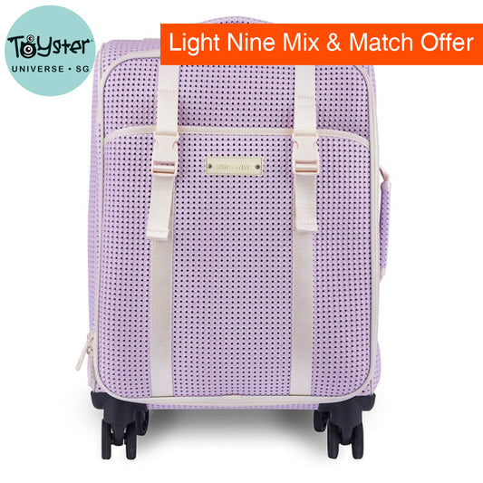 Light + Nine Kids Travel Suitcase Faded Lavender - Light + Nine