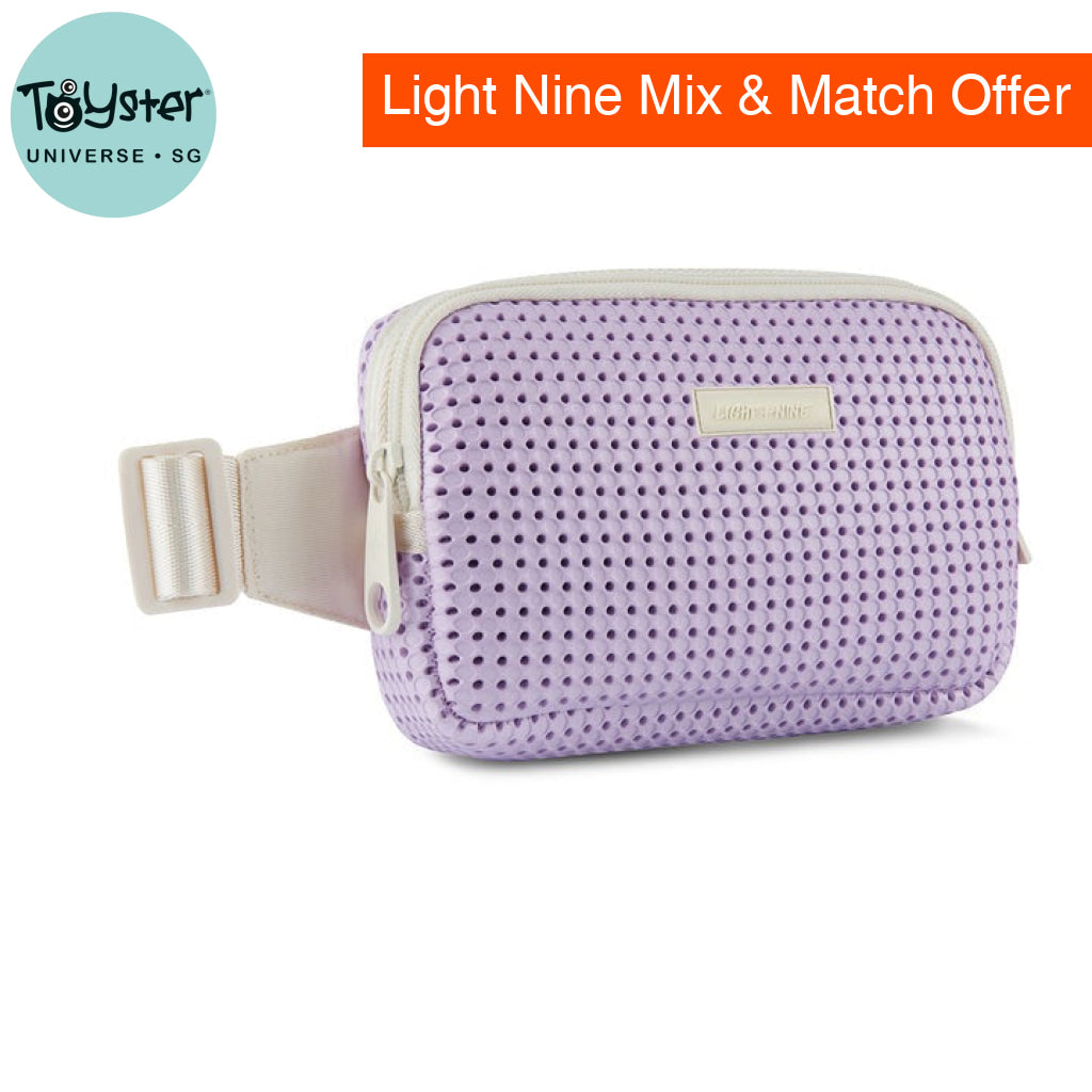 Light + Nine Little Fanny Pack Faded Lavender - Light + Nine