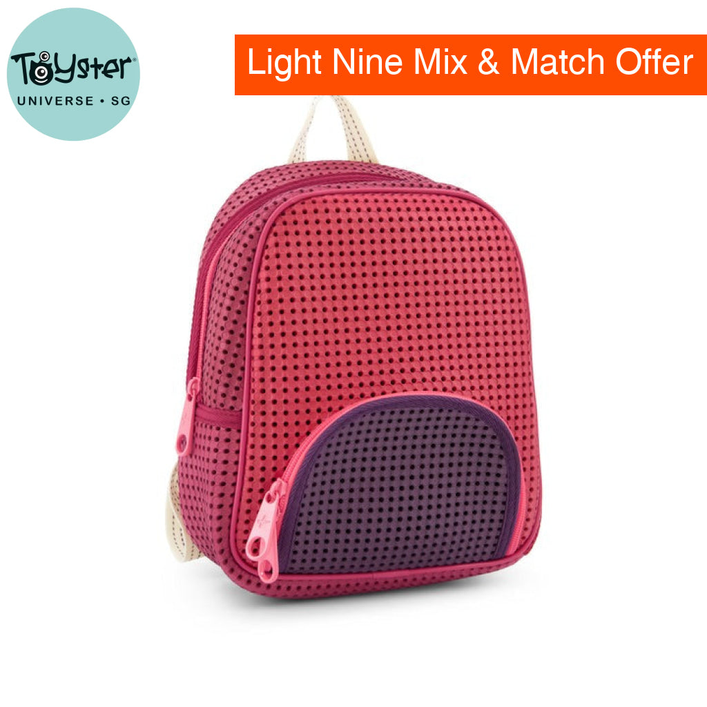 Light + Nine Little Starter Mini Backpack Multi Rose Light + Nine