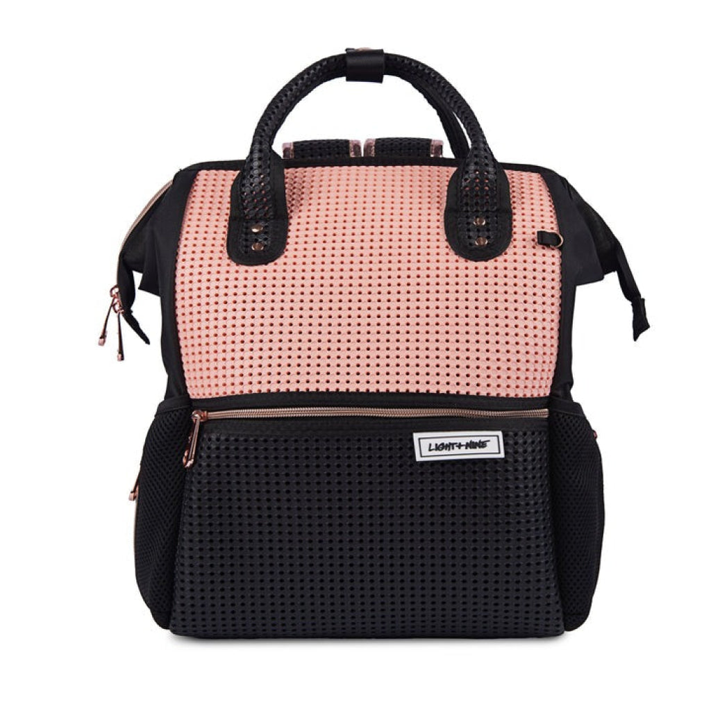 Light + Nine Master Short Backpack Peach Blush - Light + Nine
