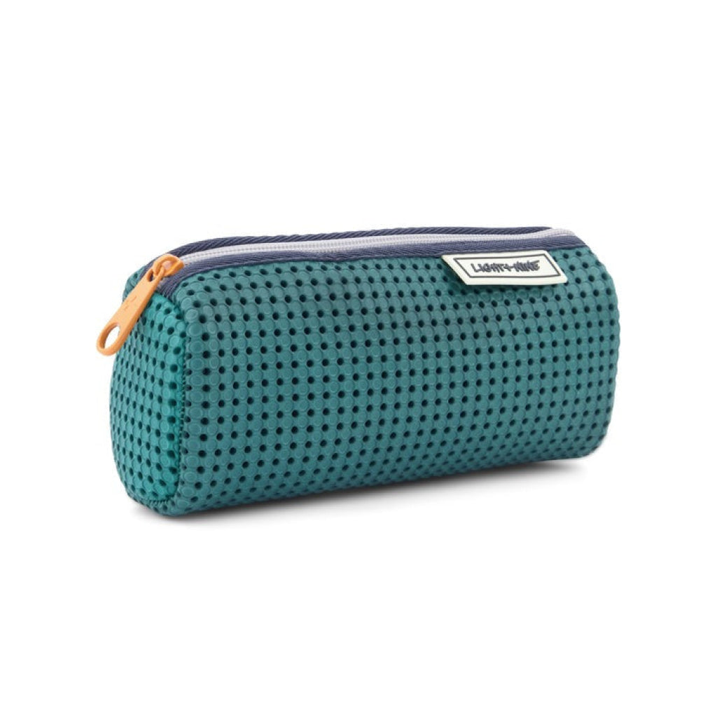 Light + Nine Pencil Pouch Multi Green - Light + Nine