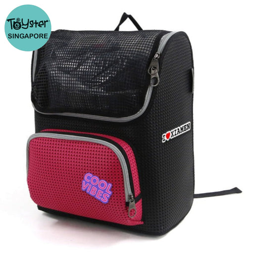 Light + Nine Pet Backpack Large Pink Light + Nine