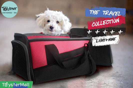 Light + Nine Pet Duffel Large Pink Light + Nine