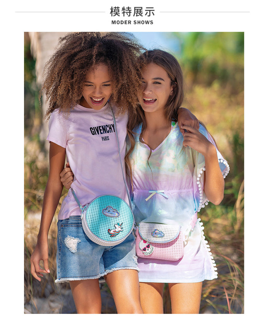 Light + Nine Round Sling Bag Pink - Light + Nine