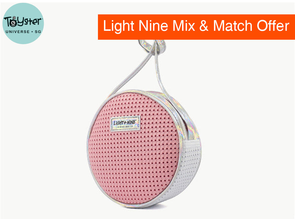 Light + Nine Round Sling Bag Pink - Light + Nine