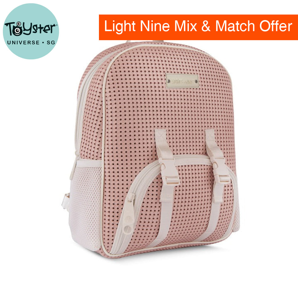 Light + Nine Starter JR Backpack Blossom Pink Light + Nine
