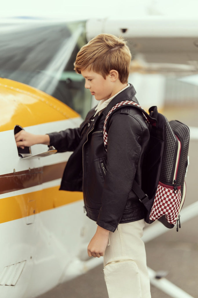 Light + Nine Starter XL Backpack Checkered Brick - Light + Nine