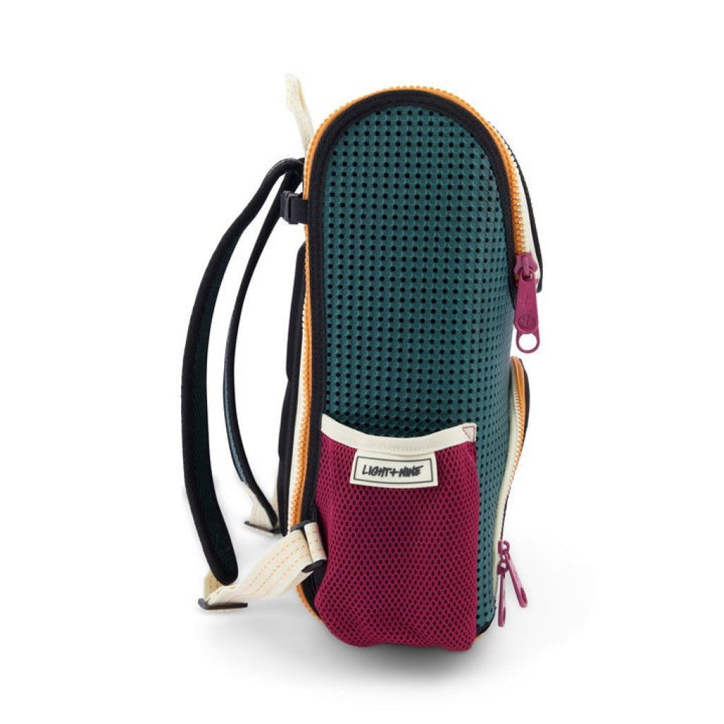 Light + Nine Student Ergonomic Backpack Artist Green - Light + Nine