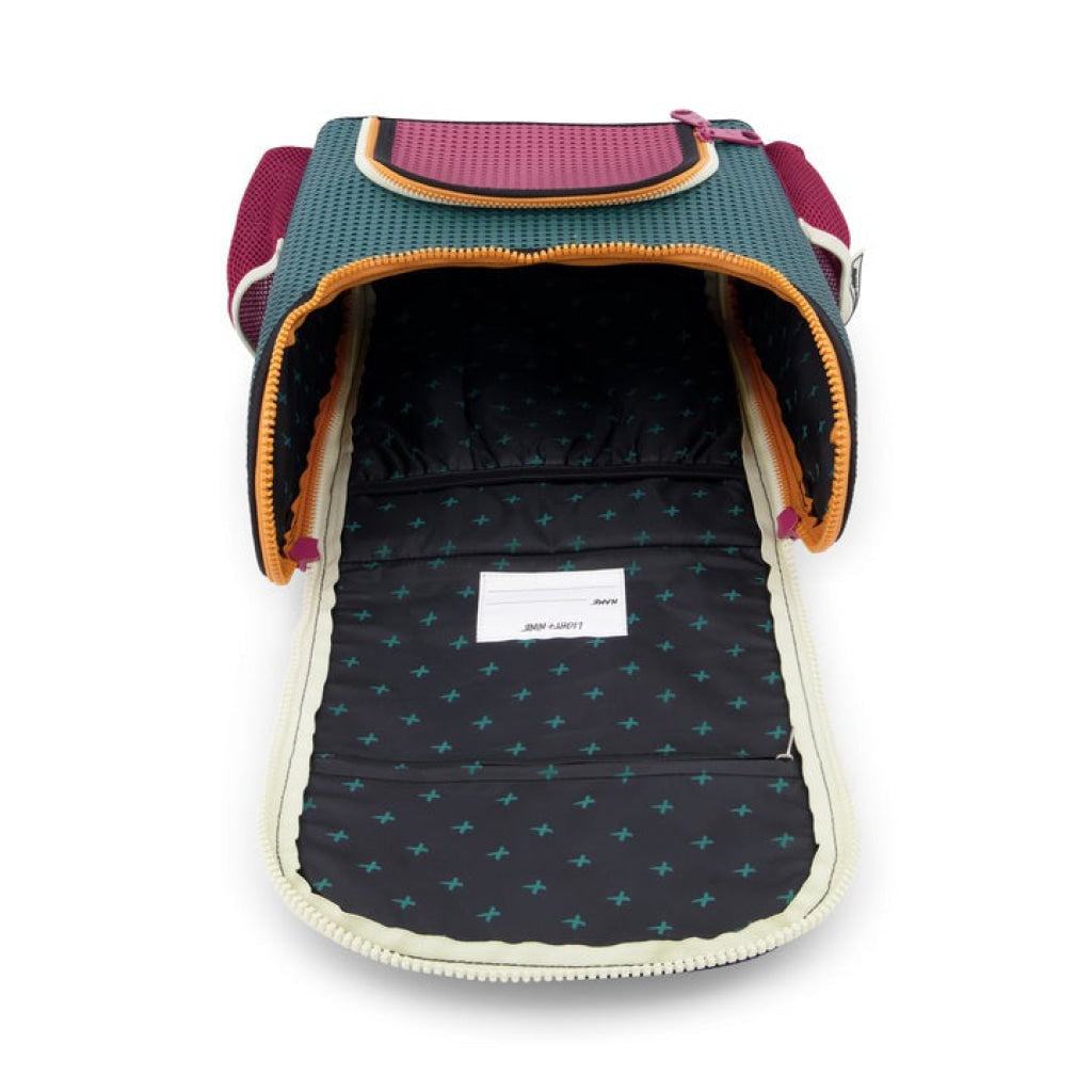 Light + Nine Student Ergonomic Backpack Artist Green - Light + Nine