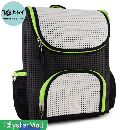 Light + Nine Student Backpack Neon Lime Light + Nine