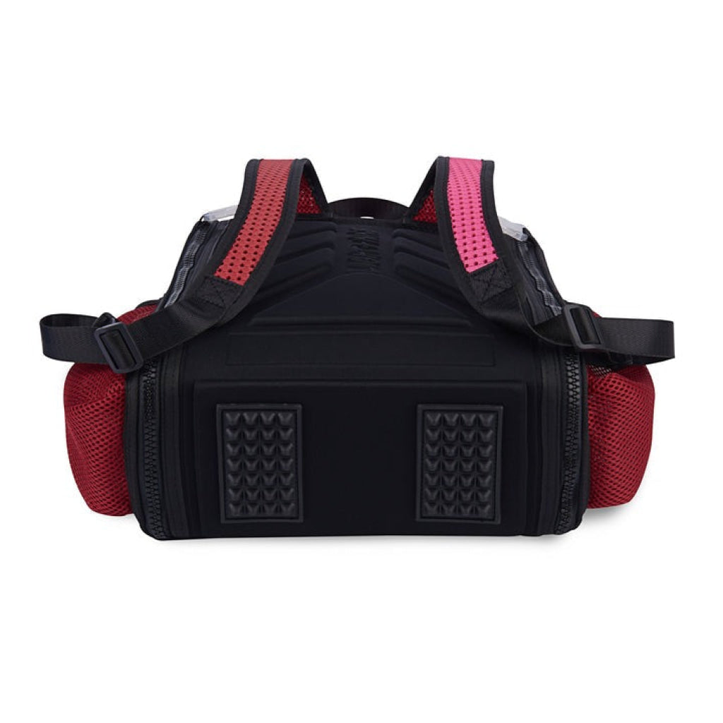 Light + Nine Student Ergonomic Backpack Scarlet Red - Light + Nine