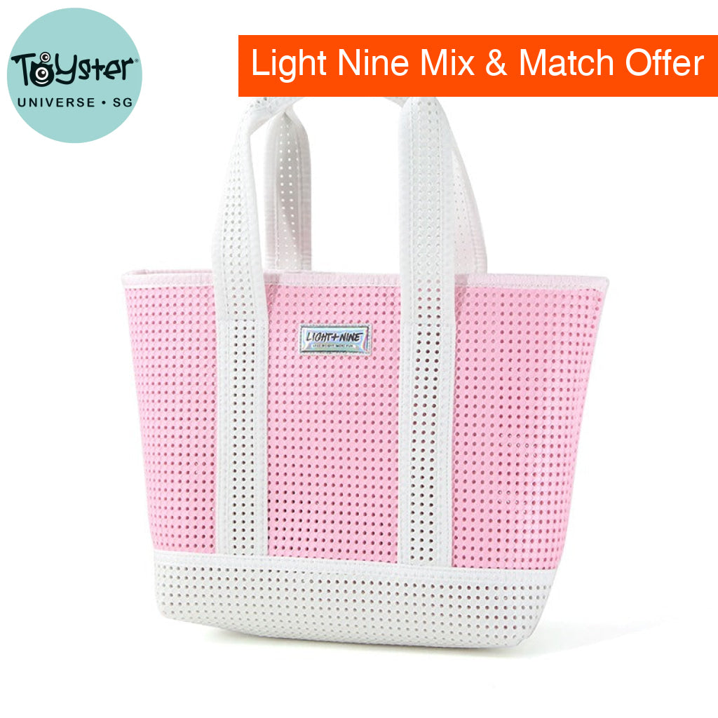 Light + Nine Shopping Bag Large Pink Light + Nine