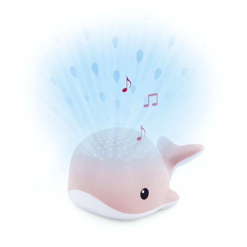 Light Projector - Wally the Whale - Pink - Nightlight