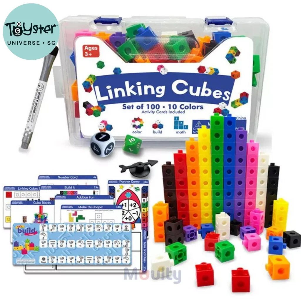 Linking Math Cubes With Activity Cards