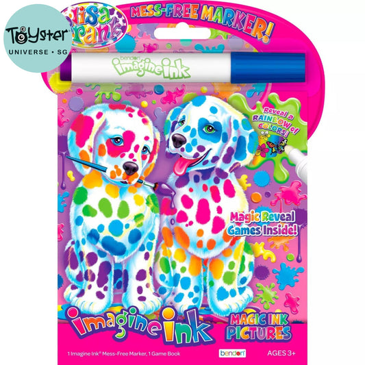 Lisa Frank Imagine Ink Magic Ink Pictures Book - Inkredibles