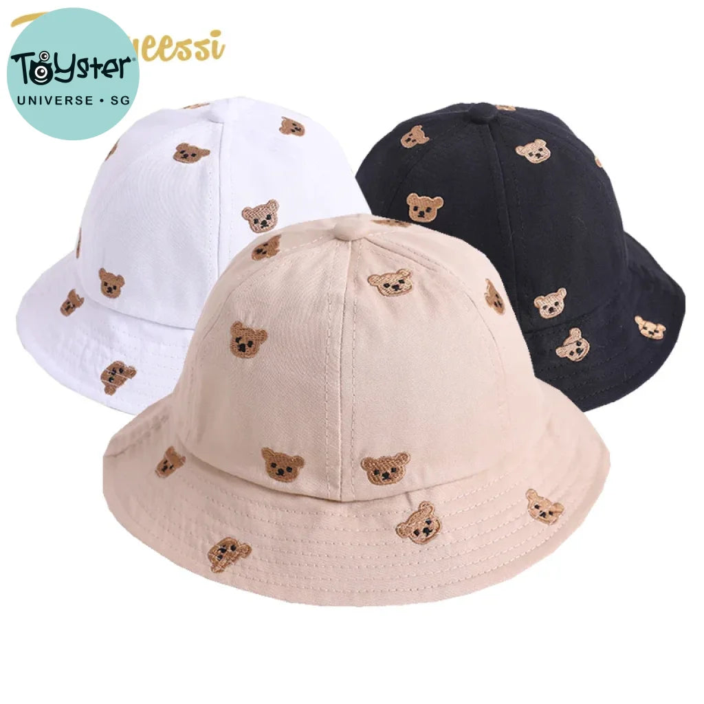 Little Bear Baby Cap Embroidery