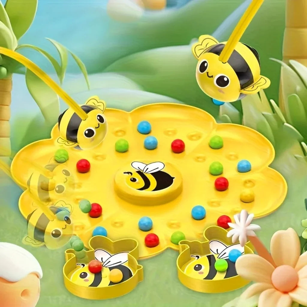 Little Bumblebee Fishing Game - Yellow