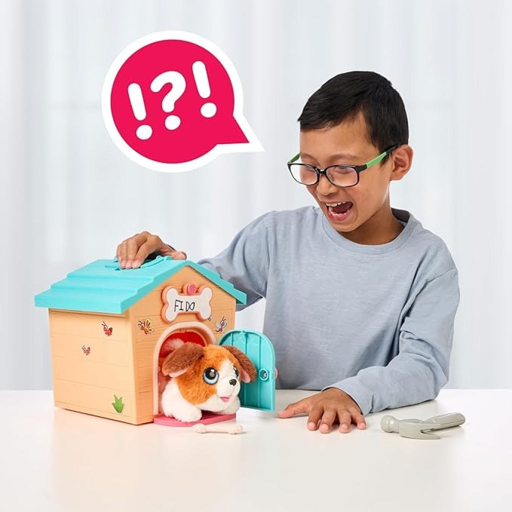 Little Live Pet My Puppy’s Home Mini Playset - Orange Pets