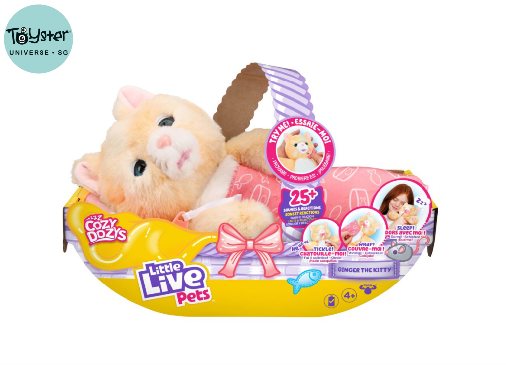 Little Live Pets - Cozy Dozys – Ginger The Kitty