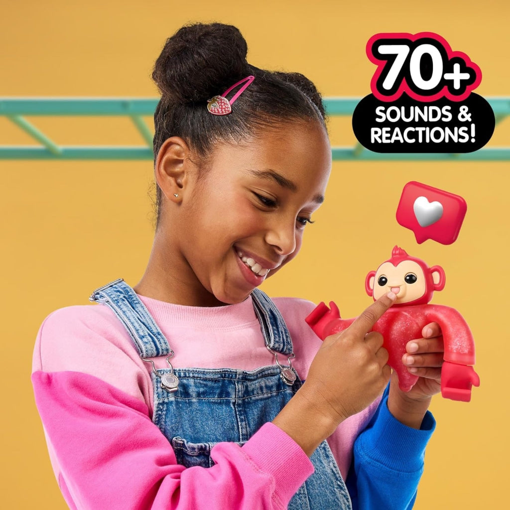 Little Live Pets Hug N’ Hang Zoogooz - Mookie Monkey