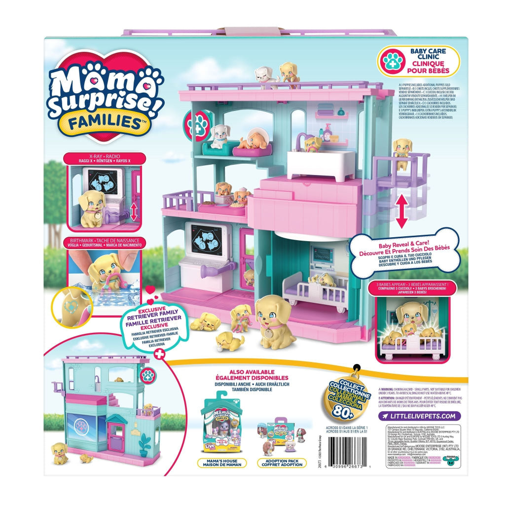 Little Live Pets Mama Surprise Families S1 Baby Care Clinic - Little Live Pets