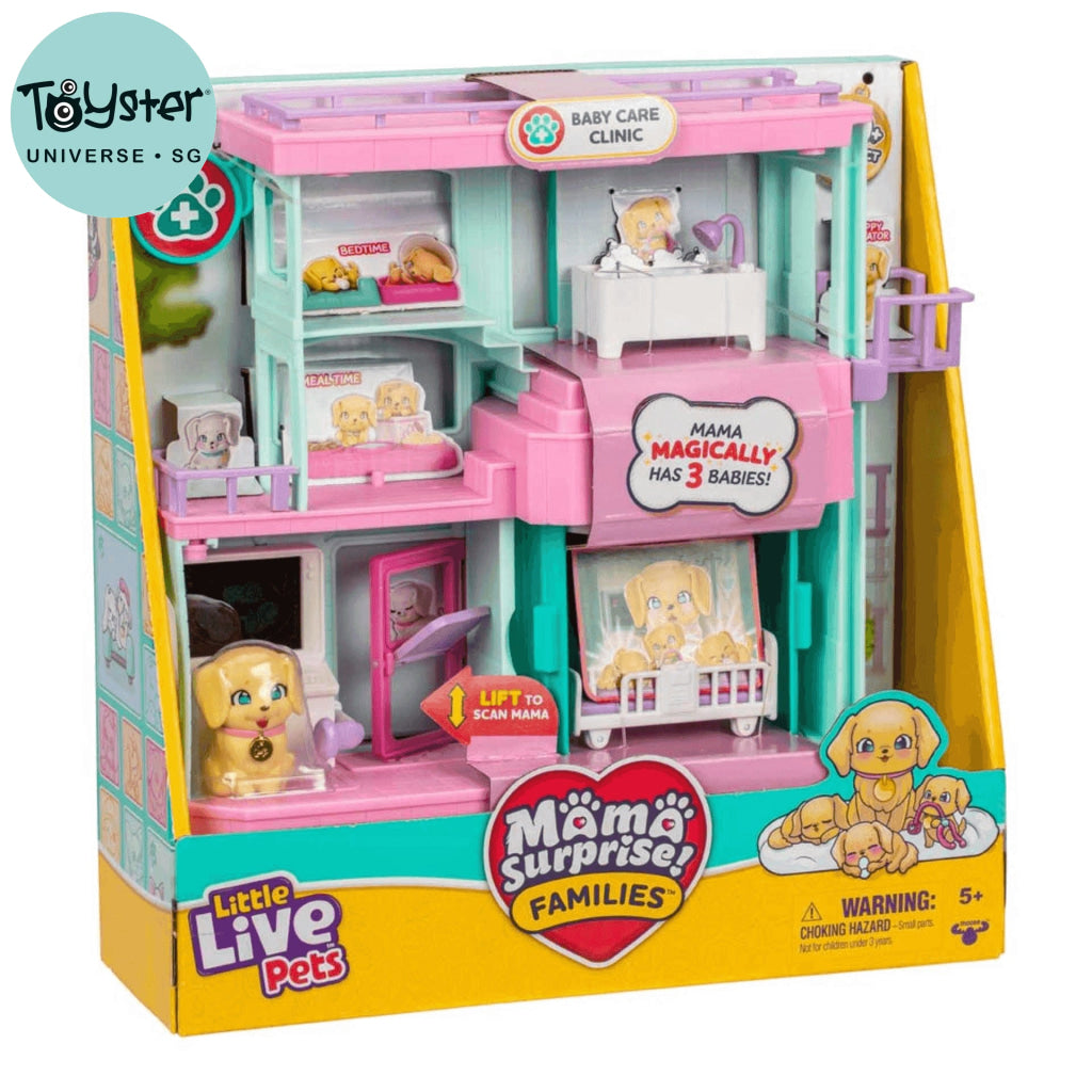 Little Live Pets Mama Surprise Families S1 Baby Care Clinic - Little Live Pets