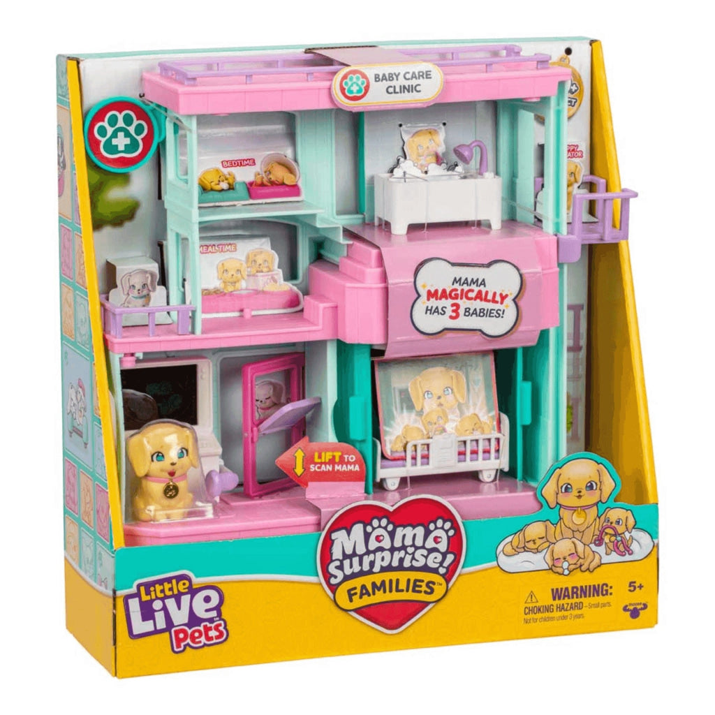 Little Live Pets Mama Surprise Families S1 Baby Care Clinic - Little Live Pets