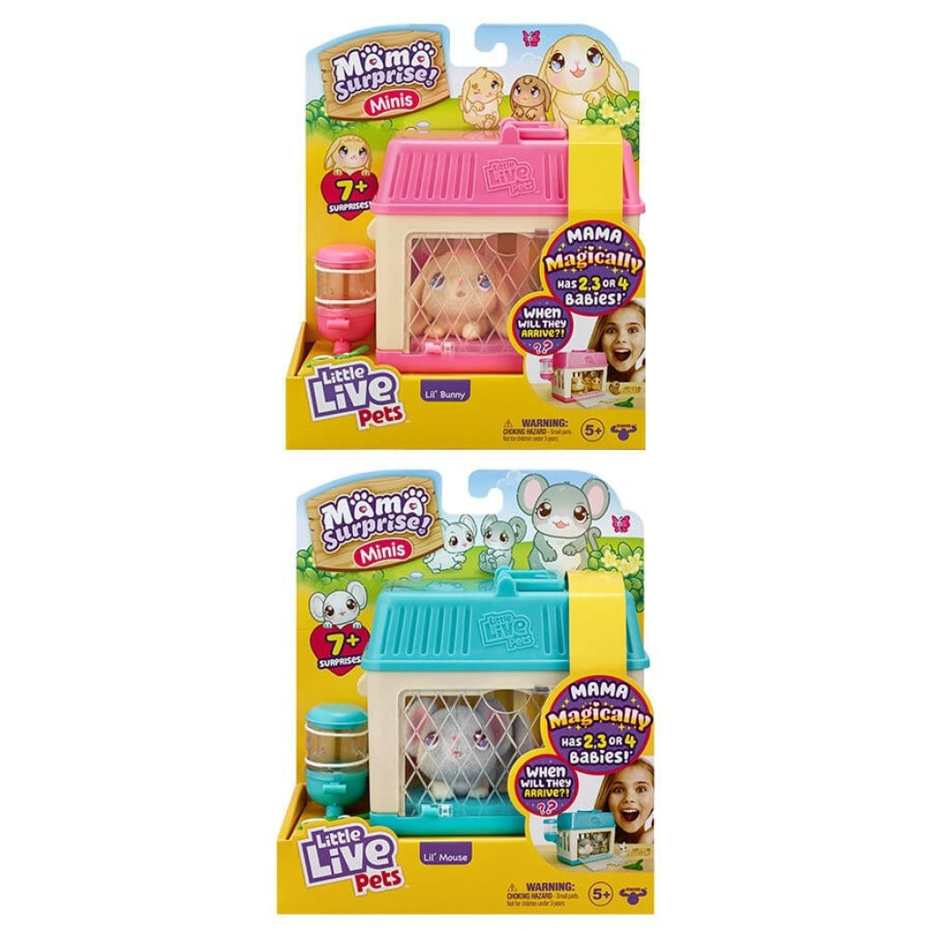 Little Live Pets Mama Surprise Series 2 Mini Playset - Bunny