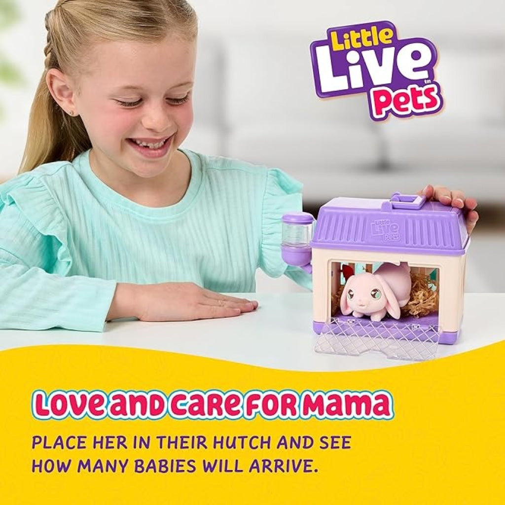 Little Live Pets Mama Surprise Series 4 Mini Playset - Bunny - Little Live Pets