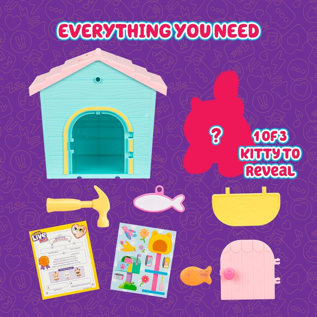Little Live Pets My Kitty’s Home Mini Playset - Little Live Pets