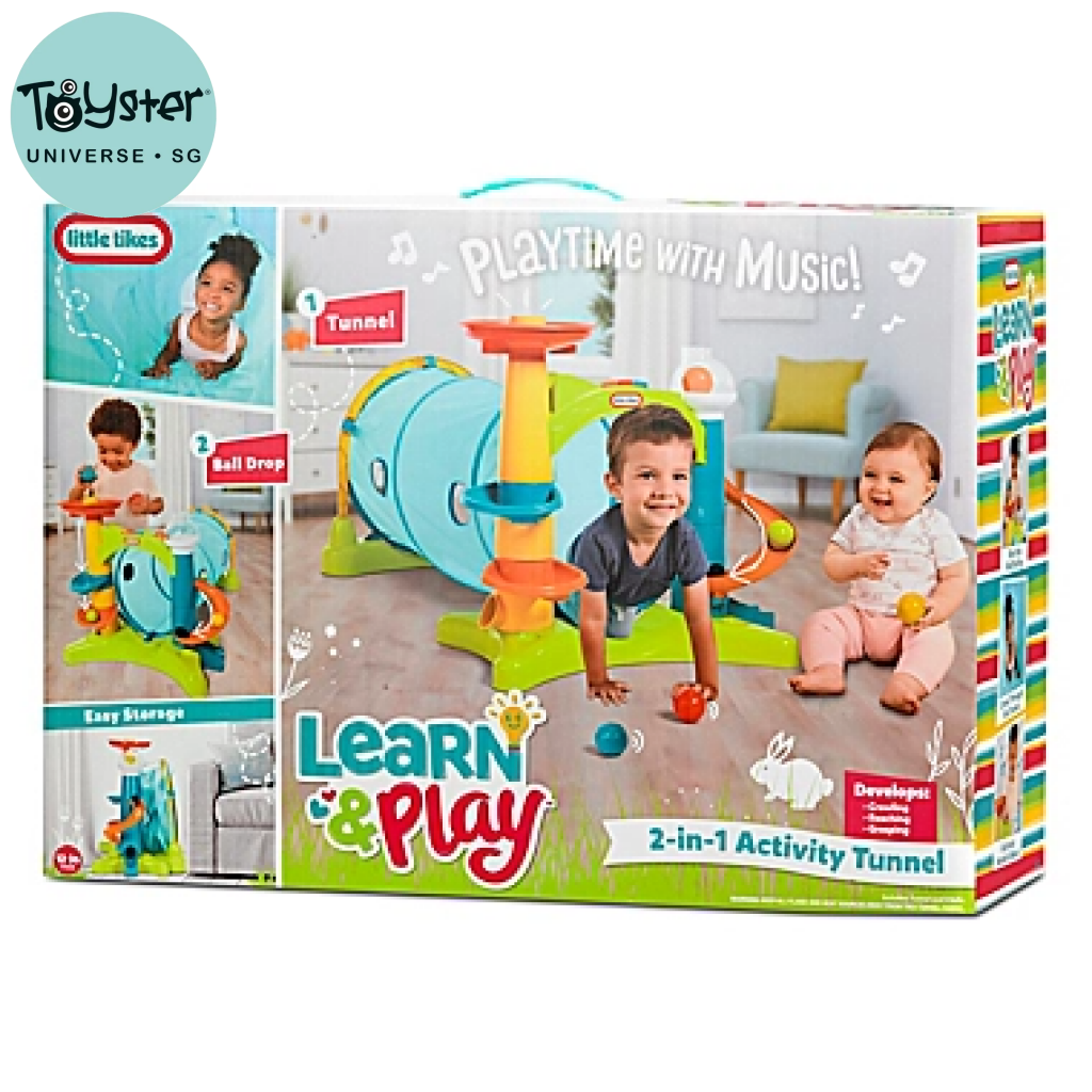 Little Tikes 2-In-1 Activity Tunnel