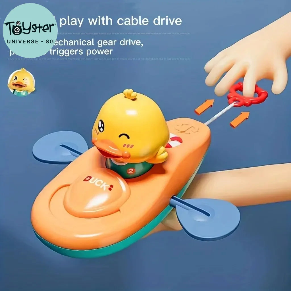 Little Yellow Duck Kayak Toy