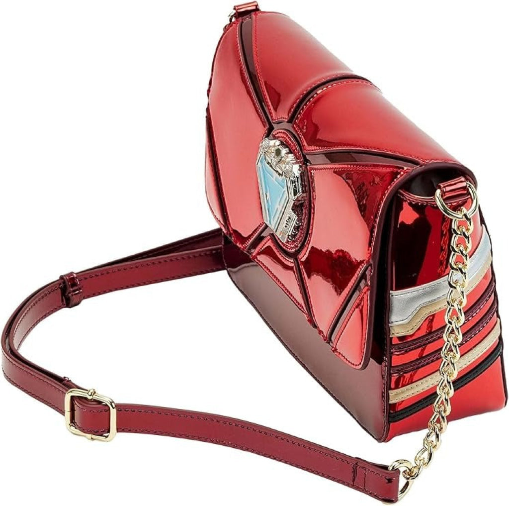 Loungefly Marvel Iron Man 15th Anniversary Cosplay Crossbody Bag - Loungefly