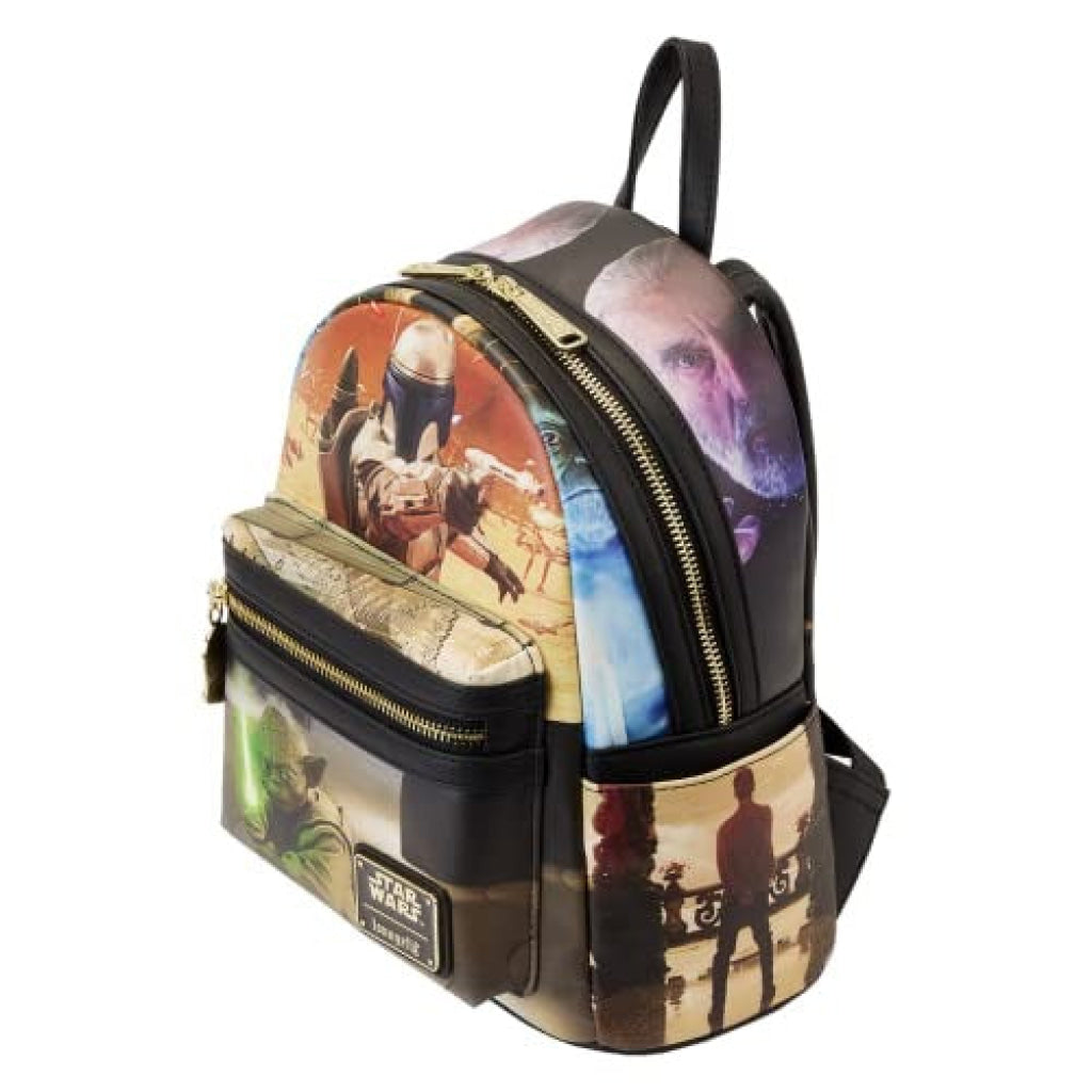 Loungefly Star Wars Episode Two Attack Of The Clones Scene Mini Backpack - Loungefly