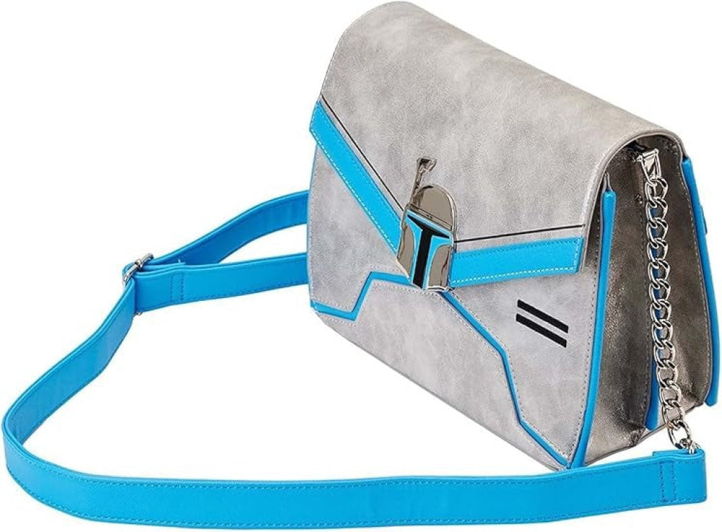 Loungefly Star Wars Jango Fett Chain Strap Crossbody Bag - Loungefly