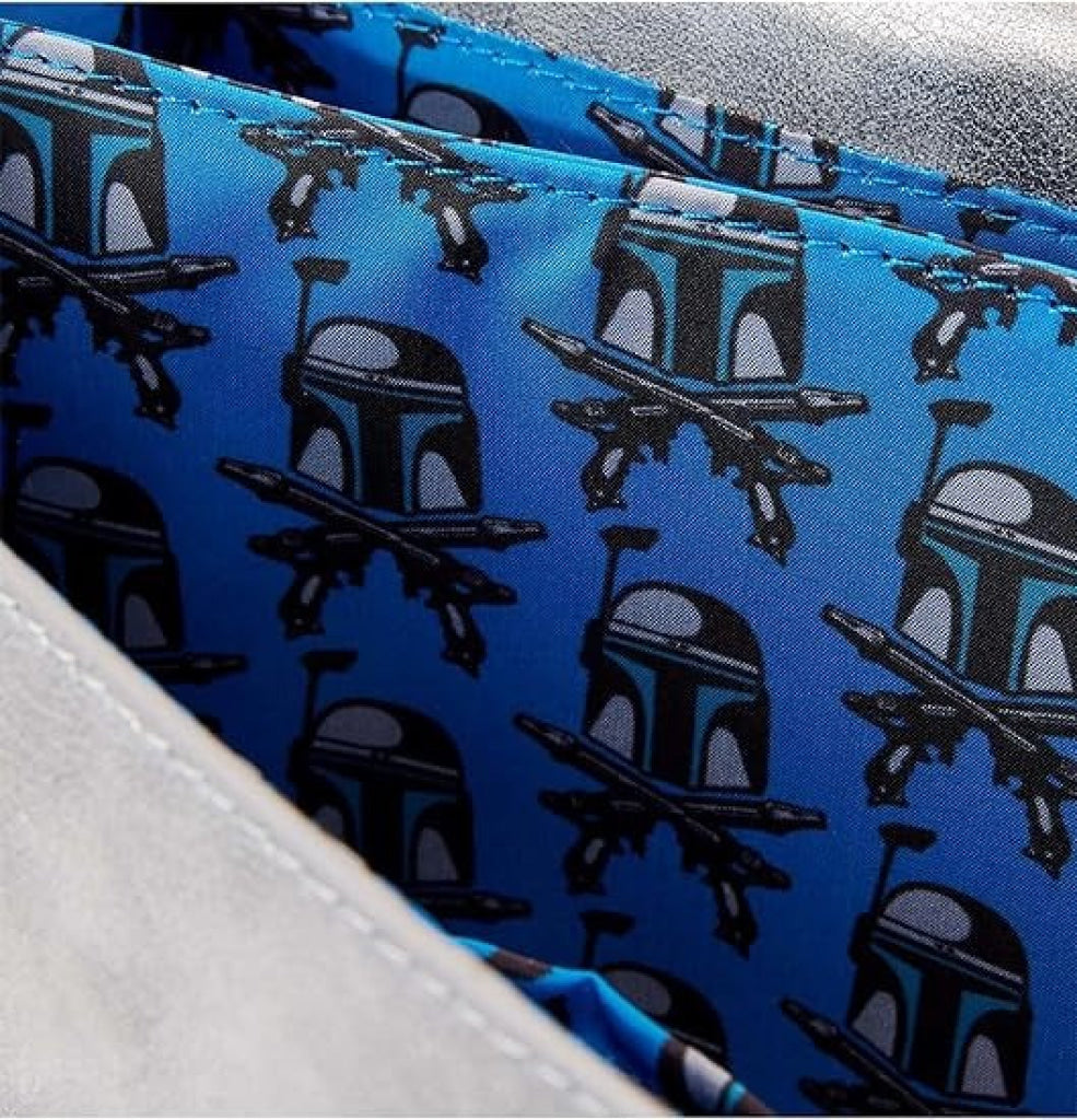 Loungefly Star Wars Jango Fett Chain Strap Crossbody Bag - Loungefly