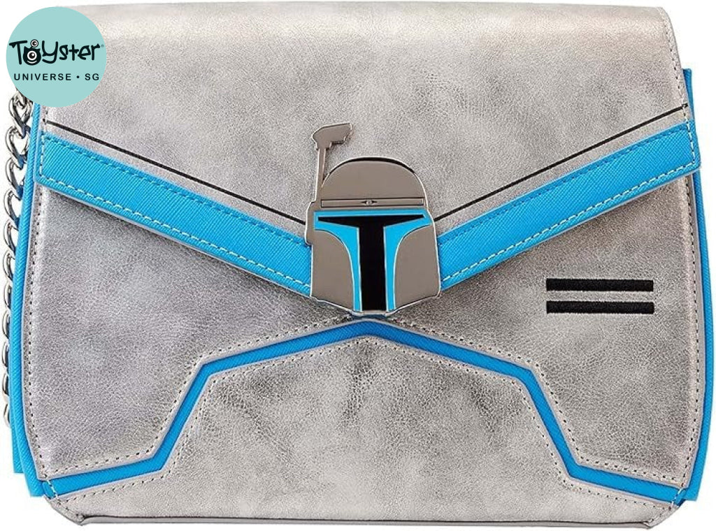 Loungefly Star Wars Jango Fett Chain Strap Crossbody Bag - Loungefly
