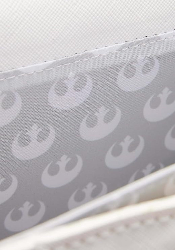 Loungefly Star Wars Princess Leia White Cosplay Chain Strap Crossbody Bag - Loungefly