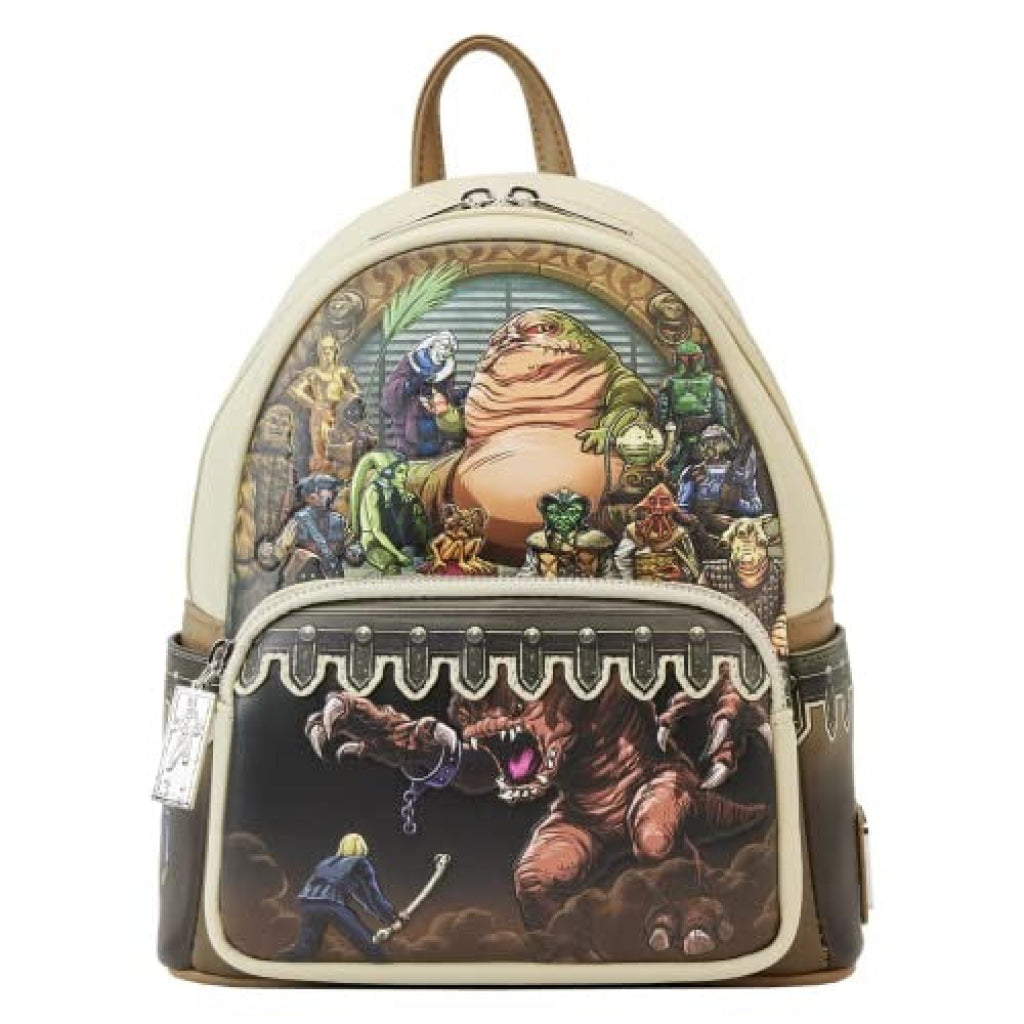 Loungefly Star Wars Return of the Jedi 40th Anniversary Jabbas Palace Mini Backpack - Loungefly