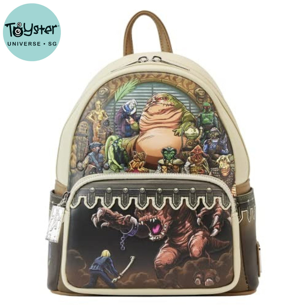 Loungefly Star Wars Return of the Jedi 40th Anniversary Jabbas Palace Mini Backpack - Loungefly