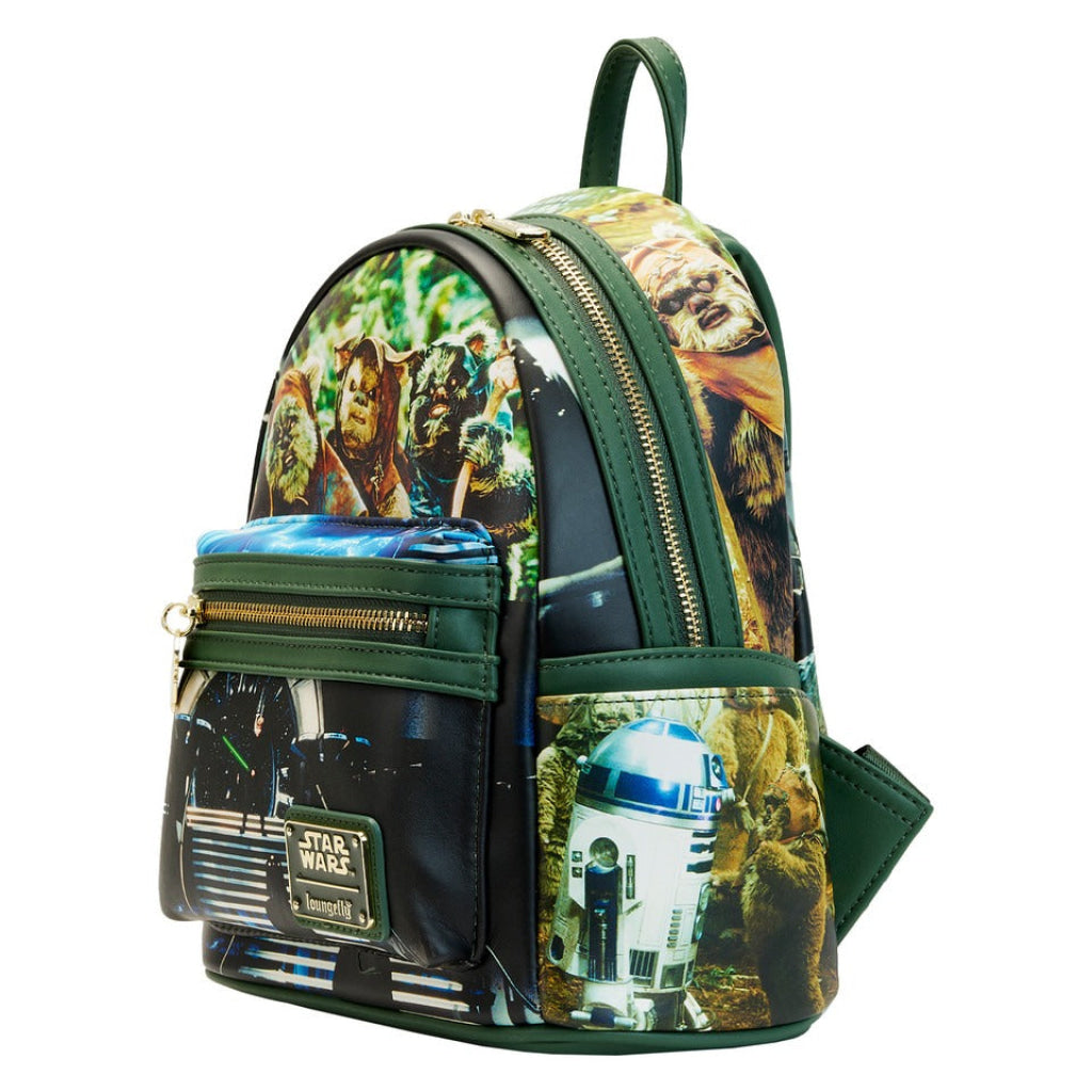 Loungefly Star Wars Return Of The Jedi Movie Scenes Mini Backpack - Loungefly