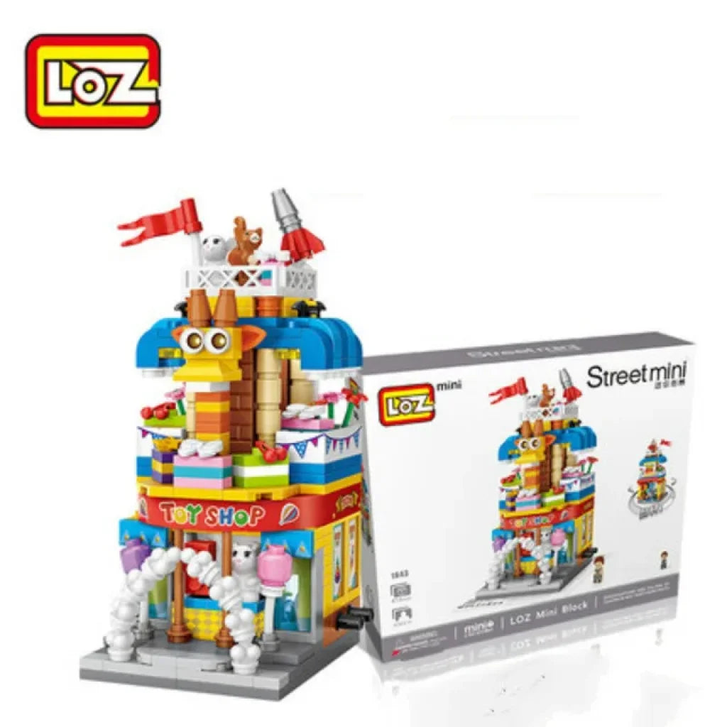 LOZ Building Blocks Educational Toy Architecture Forest Cabin With Little Red Riding Hood Dog and Tree Houses Model Building LOZ Building Blocks Educational Toy Architecture Forest Cabin With Little Red Riding Hood Dog and Tree Houses Model Building