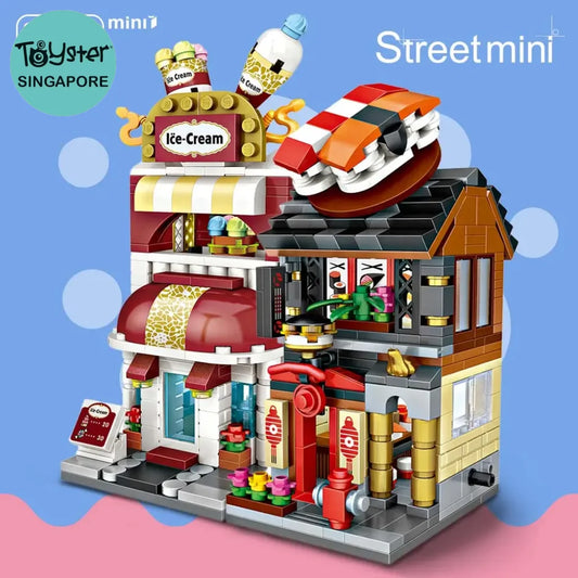 Loz Mini Blocks Building City Series Street