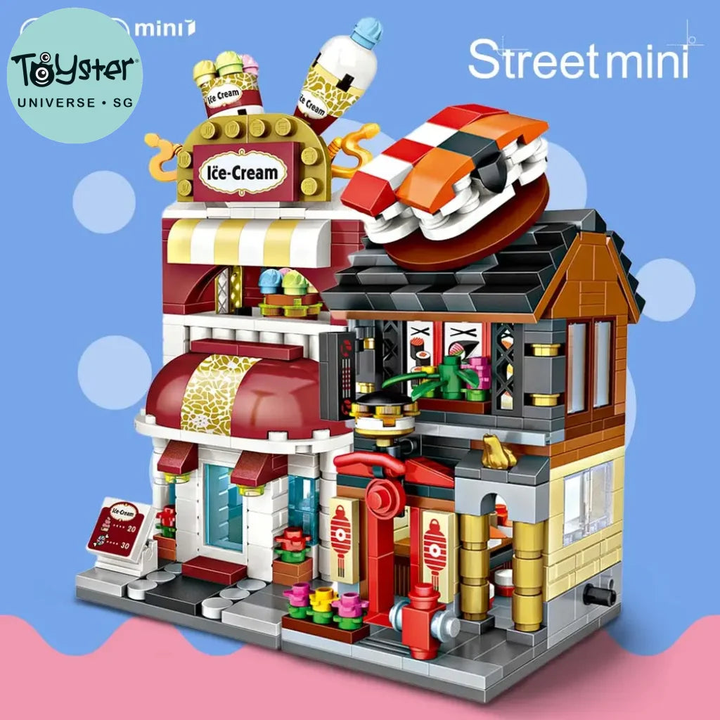Loz Mini Blocks Building City Series Street
